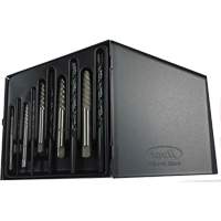 Drillco&reg; Screw Extractor Set with Drills, Carbide, 10 Pieces Infinity Industrial Services Inc.