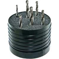 Drillco&reg; Combined Tap & Drill Set, 6 Pieces, High Speed Steel Infinity Industrial Services Inc.