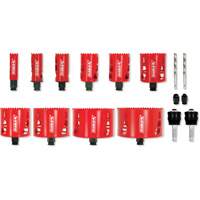 Electrician's Bi-Metal Hole Saw Set, 16 Pieces Infinity Industrial Services Inc.