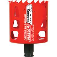 Scie cloche pour bois et m&eacute;tal, 2-9/16", Profondeur de la coupe 2-3/8", Carbure Infinity Industrial Services Inc.