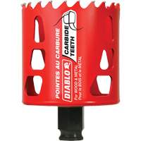 Scie cloche pour bois et m&eacute;tal, 2-5/8", Profondeur de la coupe 2-3/8", Carbure Infinity Industrial Services Inc.