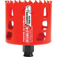 Scie cloche pour bois et m&eacute;tal, 3", Profondeur de la coupe 2-3/8", Carbure Infinity Industrial Services Inc.