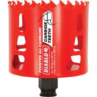 Scie cloche pour bois et m&eacute;tal, 3-1/8", Profondeur de la coupe 2-3/8", Carbure Infinity Industrial Services Inc.