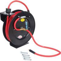 Hose Reel, Air/Water, 1/2" x 50', Single Hose, 300 psi Infinity Industrial Services Inc.