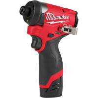 M12 Fuel Hex Impact Driver Kit, 1/4", 1500 in-lbs Max. Torque, 12 V, Lithium-Ion Infinity Industrial Services Inc.