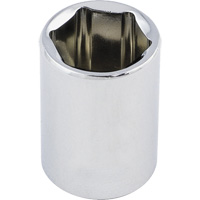 Regular Chrome Socket, 1/2", 3/8" Drive, 6 Points Infinity Industrial Services Inc.