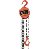 VCH Series Chain Hoist, 10' Lift, 2200 lbs. (1 tons) Capacity, Heat-Treated Alloy Steel Chain Infinity Industrial Services Inc.