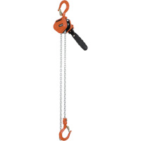 VLP-25-5 VLP Series Lever Puller, 5' Lift, 500 lbs. (0.25 tons) Capacity, Galvanized Steel Chain Infinity Industrial Services Inc.