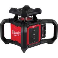 M18 Red Exterior Rotary Laser Level Kit with Receiver, 2000' (609.6 m) Infinity Industrial Services Inc.