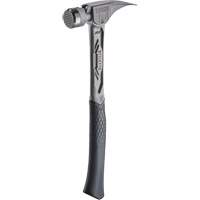 TIBONE Milled Titanium Framing Hammer, 14 oz., Solid Steel Handle, 15-1/4" L Infinity Industrial Services Inc.