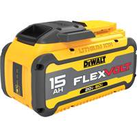 Batterie FlexVolt Max*, Lithium-ion, 20 V/60 V, 15 Ah Infinity Industrial Services Inc.