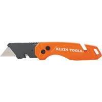 Folding Utility Knife With Blade Storage, 1" Blade, Steel Blade, Metal Handle Infinity Industrial Services Inc.