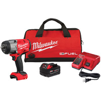 M18 Fuel High Torque Impact Wrench with Friction Ring Kit, 18 V, 1/2" Socket Infinity Industrial Services Inc.