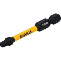 Jeu de forets de vissage Tic-Tac pr&ecirc;t &agrave; l'impact 15 mcx, Carr&eacute;e, Embout #2, Prise 1/4", Longueur 2" Infinity Industrial Services Inc.