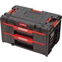Arx&reg; 2-Drawer Toolbox, 23-1/10" x 15" x 13-2/5", Black Infinity Industrial Services Inc.