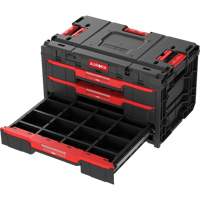 Arx&reg; 3-Drawer Toolbox, 23-1/10" x 15" x 13-2/5", Black Infinity Industrial Services Inc.