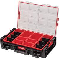 Arx&reg; 2X-Large Organizer with Bins, 23" x 15-1/5" x 6-4/5", Black Infinity Industrial Services Inc.