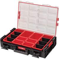 Arx&reg; X-Large Organizer with Short Bins, 23" x 15-1/5" x 5", Black Infinity Industrial Services Inc.