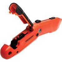 Couteau de s&eacute;curit&eacute; autor&eacute;tractable, 1", Acier, Prise en Aluminium Infinity Industrial Services Inc.