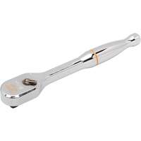 120XP Full Polish Chrome Teardrop Ratchet, 1/4" Drive, Ergonomic Handle Infinity Industrial Services Inc.