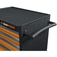 GSX Series Rolling Tool Cabinet, 6 Drawers, 36" W x 18-1/5" D x 37-2/5" H, Black/Orange Infinity Industrial Services Inc.