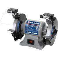 Bench Grinder with LED Lights, 6" Wheel Diameter, 3450 RPM Infinity Industrial Services Inc.