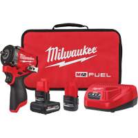 Fuel Stubby Impact Wrench Kit, 12 V, 3/8" Socket Infinity Industrial Services Inc.