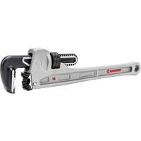 Cl&eacute; &agrave; tuyau &agrave; m&acirc;choires K9, Cap des m&acirc;choires 2-3/8", Longueur 14", Fini Rev&ecirc;tement en poudre, Prise Non-ergonomique Infinity Industrial Services Inc.