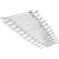 12-Point Long Pattern Combination Metric Wrench Set in Foam Storage Tray, Open-Ended, 24 Pieces, Metric Infinity Industrial Services Inc.