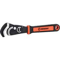 Cl&eacute; bimat&eacute;riau auto-ajustable pour tuyau, Cap des m&acirc;choires 1-1/2", Longueur 12", Fini Oxyde noir, Prise Coussin&eacute;e Infinity Industrial Services Inc.