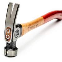 Milled-Face Framing Hammer, 22 oz., Wood Handle, 18" L Infinity Industrial Services Inc.