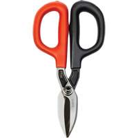 Straight Pattern Tinner Snips, 1-31/50" Cut Length, Straight Cut Infinity Industrial Services Inc.