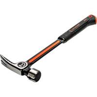 Milled-Face Framing Hammer, 28 oz., Solid Steel Handle, 16" L Infinity Industrial Services Inc.