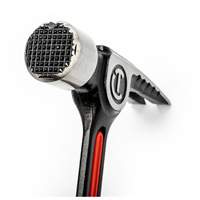 Milled-Face Framing Hammer, 28 oz., Solid Steel Handle, 16" L Infinity Industrial Services Inc.