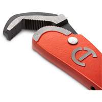 Cl&eacute; pour tuyau en acier auto-ajustable, Cap des m&acirc;choires 2-1/2", Longueur 16", Fini Rev&ecirc;tement en poudre, Prise Non-ergonomique Infinity Industrial Services Inc.