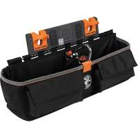 Bucket Work CentreS-Hook Large Pouch Module, Nylon, 3 Pockets, Black/Orange Infinity Industrial Services Inc.