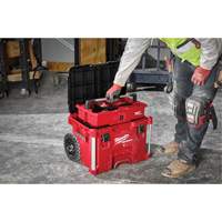 PACKOUT Rolling Tool Box, 18" x 22" x 19-1/2", Black/Red Infinity Industrial Services Inc.