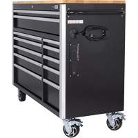 HDRC5212 HD Series Roller Cabinet, 12 Drawers, 51-1/4" W x 21" D x 40-3/10" H, Black Infinity Industrial Services Inc.