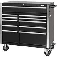 HDCC-4115 HD Series Toolbox Combo, 21-1/2" D x 44-1/5" W x 63-3/10" H, Black Infinity Industrial Services Inc.