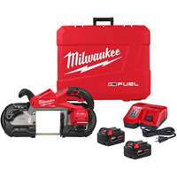 M18 FUEL Deep Cut Band Saw Kit, 18 V, 5" Capacity Infinity Industrial Services Inc.