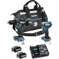 XGT Brushless 2-Tool Combo Kit, Lithium-Ion, 40 V Infinity Industrial Services Inc.