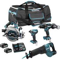XGT Brushless 4-Tool Combo Kit, Lithium-Ion, 40 V Infinity Industrial Services Inc.