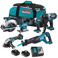 LXT 6-Tool Combo Kit, Lithium-Ion, 18 V Infinity Industrial Services Inc.