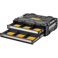 TOUGHSYSTEM&reg; 2.0 DXL 2 Drawers Unit, 30" x 21-13/20" x 10", Black/Yellow Infinity Industrial Services Inc.