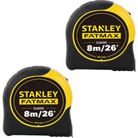 FATMAX&reg; Classic Tape Measures, 1-1/4" x 26'/8 m, Imperial & Metric Graduations Infinity Industrial Services Inc.