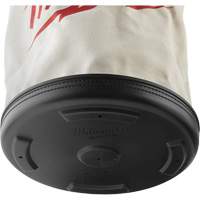 Utility Bucket Bag, 11-81/100" L x 11-81/100" W x 14-57/100" H, Polyester, White Infinity Industrial Services Inc.