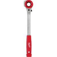 Lineman's High-Leverage Ratcheting Wrench with Milled Strike Face, 3/4"/1"/1-1/8" Drive, Ergonomic Handle Infinity Industrial Services Inc.