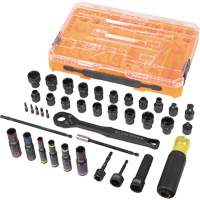 KNECT Complete Impact Pass Through & Flip Socket Set, 39 Pcs, Impact Infinity Industrial Services Inc.