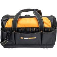 Sac &agrave; outils de 20" pour les professionnels, Nylon, 33 pochettes, Noir/Orange Infinity Industrial Services Inc.