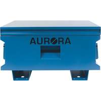 Jobsite Tool Box, 33" x 20-3/10" x 18-3/10", Steel, Blue Infinity Industrial Services Inc.